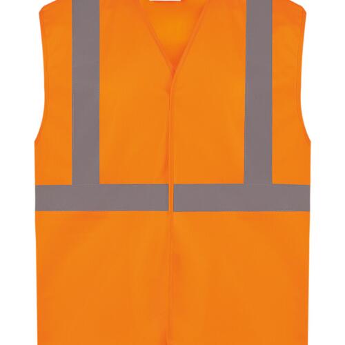 Hi-vis railway waistcoat class 2 (HVW118PE) Thumbnail