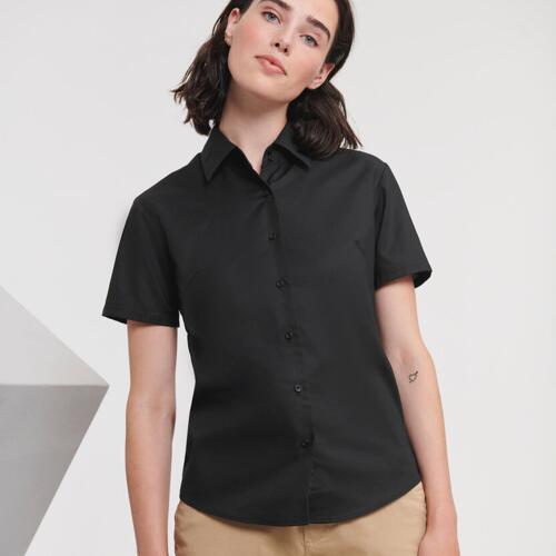 Women's short sleeve Oxford shirt Thumbnail