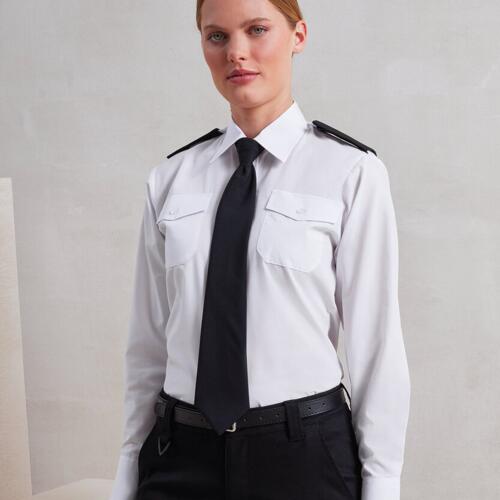 Women's long sleeve pilot shirt Thumbnail