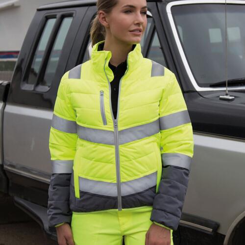 Women's soft padded safety jacket Thumbnail