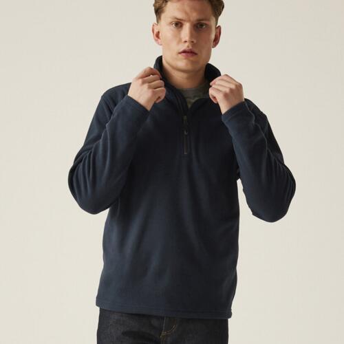 Honestly made recycled half zip fleece Thumbnail