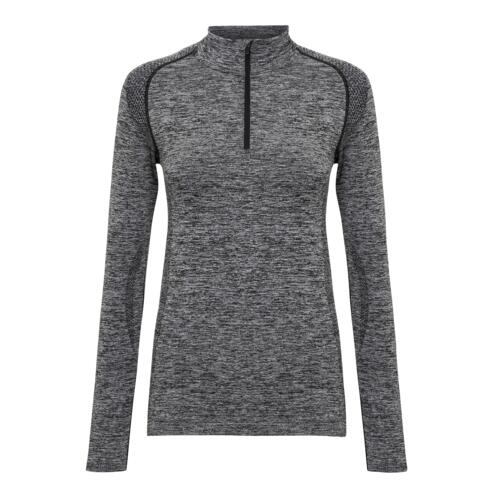 Women's TriDri® seamless '3D fit' multi-sport performance zip top Thumbnail