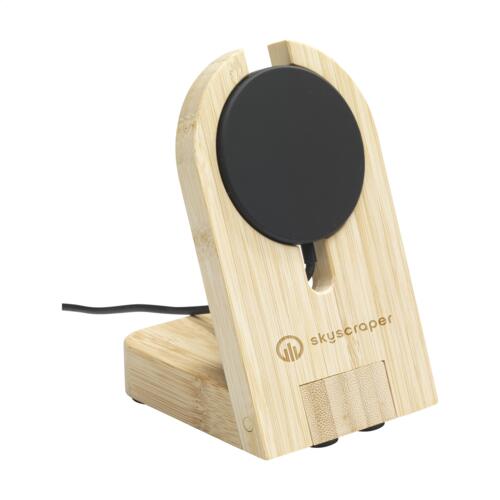 Walter Bamboo Snap Dock wireless fast charger Thumbnail