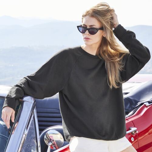 Fruit of the Loom Lady Fit Lightweight Raglan Sweatshirt Thumbnail